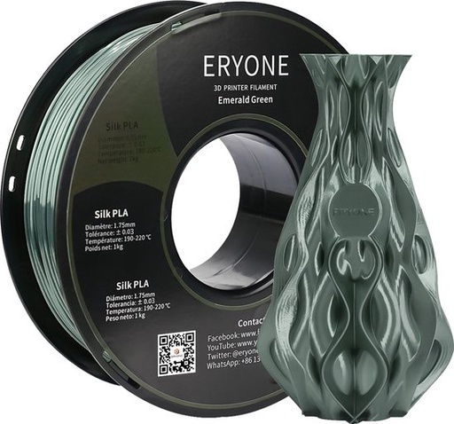 Eryone Silk PLA Dark Green