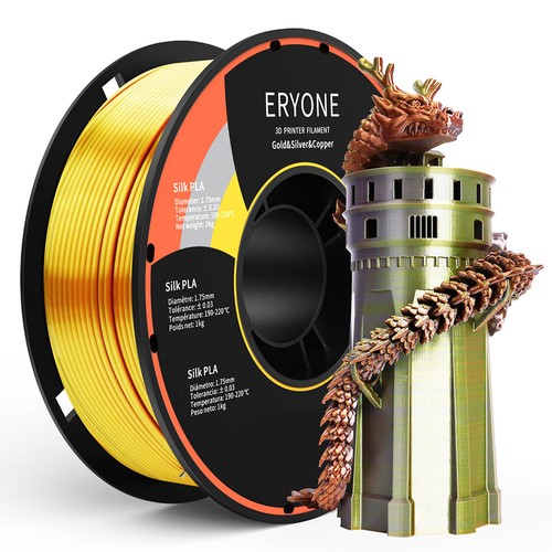 Eryone Tri-Color Gold&Silver&Copper